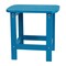 Flash Furniture Charlestown All-Weather Poly Resin Wood Adirondack Side Table in Blue JJ-T14001-BLU-GG - alternate 7